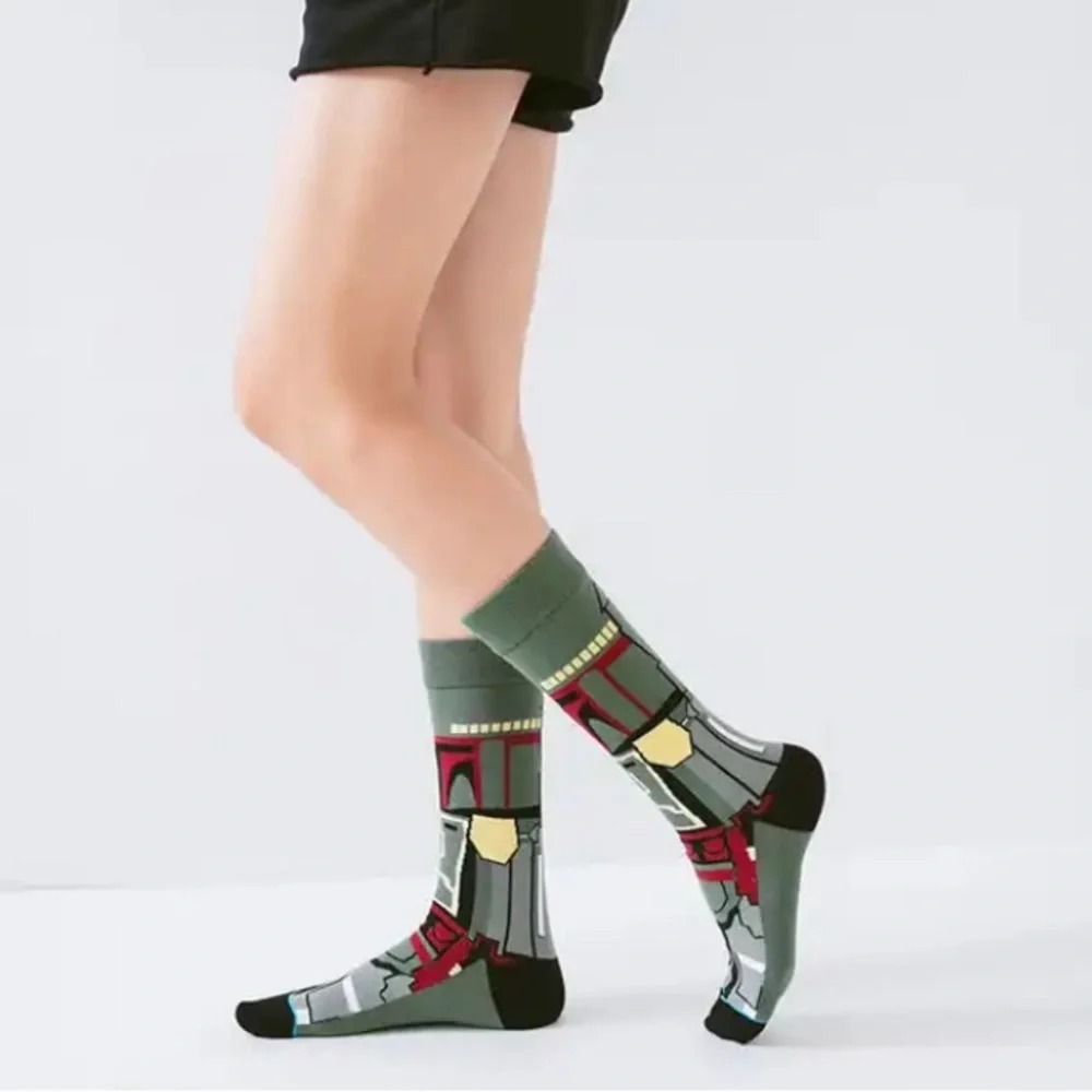 3/$20 Star Wars Stormtrooper Disney Premium Socks Men & Women One Size Fit All - Picture 4 of 7